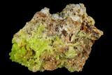 Vibrant Green Pyromorphite Crystal Cluster - China #115473-1